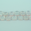 Rose Qtz pear plain beads