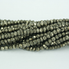 Pyrite Rdle Faceted Beads