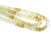 SHADED CITRINE ROUND FACETED BEADS