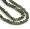 LABRADORITE MICRO FACETED BEADS