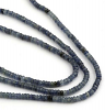 BLUE SAPPHIRE RONDELLE FACETED BEADS