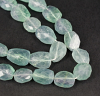 FLUORITE FACETED NUGGET BEADS