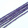 Amethyst Rdle Faceted Beads 