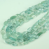 Aquamarine Nugget Plain Beads