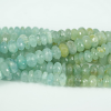 Aquamarine Rondelle Faceted Beads