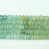 Aquamarine Rondelle Faceted Beads