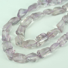 PINK AMETHYST NUGGET FACETED BEADS