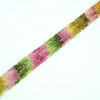 MULTI TOURMALINE RONDELLE FACETED BEADS 