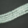 AQUAMARINE MICRO FACETED BEADS