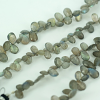 Labradorite Pear Faceted Beads