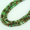 BIO CHRYSOPRASE RONDELLE FACETED BEADS