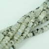 WHITE LABRADORITE RONDELLE FACETED BEADS