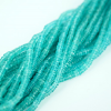 Apatite Rondelle Faceted Beads