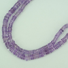 PINK AMETHYST TYER PLAIN BEADS  