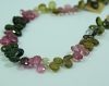 Multi Tourmaline Pear Fascated