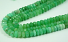 Chrysoprase Rondelle Faceted