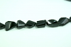 Black Spinel Nugget Faceted Beads