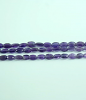 Amethyst Oval Flat Faceted Beads