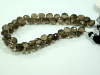 Smoky Qtz Onion Faceted Beads