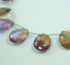 Ametrine Pear  Beads