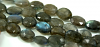 Labradorite Oval Faceted Beads