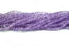  Pink Amethyst  Rondelle Faceted  Beads