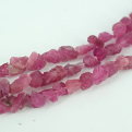 PINK TOURMALINE ROUGH CUT BEADS