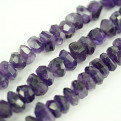 DARK AMETHYST UNUSAL NUGGET BEADS