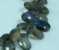 Labradorite Pear Faceted