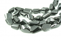 Black Spinel Nugget Faceted Beads