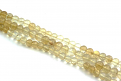 SHADED CITRINE ROUND FACETED BEADS