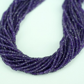 AMETHYST MICRO FACETED BEADS