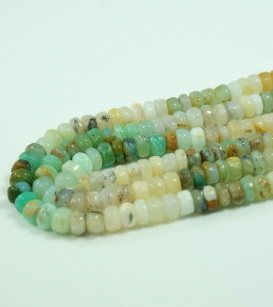 Peruvian Opal Tyer Plain Beads