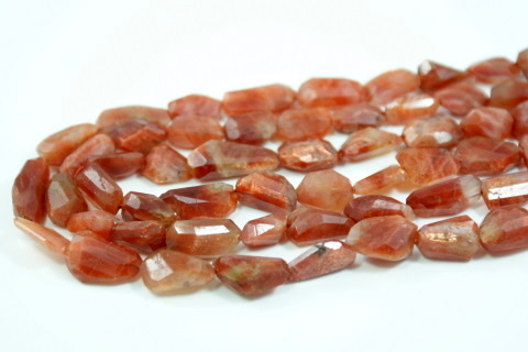 Sunstone Nuggets Faceted