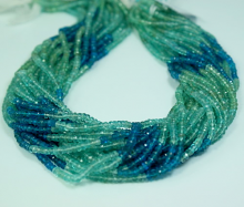 Apatite Multi Shaded rondelle